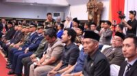 Tamu undangan yang hadir saat rapat paripurna